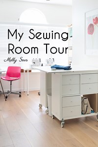 Sewing Room Tour - a Creative Home Office