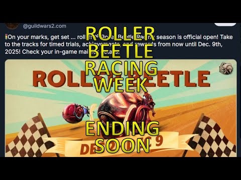 GW2 - FYI - Roller Beetle Racing Week Ending Soon! (Dec. 9)