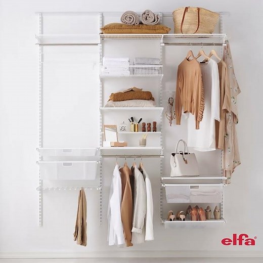 elfa Wardrobe - Simply Organised
