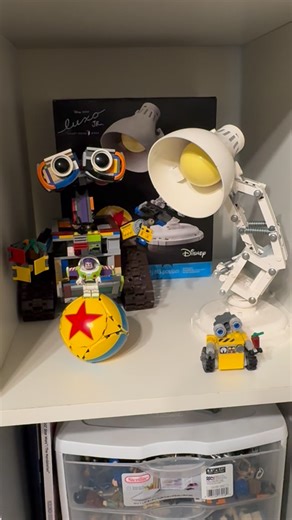 Craig Jacobsen on Instagram: "This Pixar Luxor Jr Lamp set is perfect. We don’t have a lot of Pixar sets but when I scored this from a neighbor for $20, I couldn’t say no. #lego #afol #legopixar #legocommunity #legominifigures #legophotography #legowalle #legobuzzlightyear"