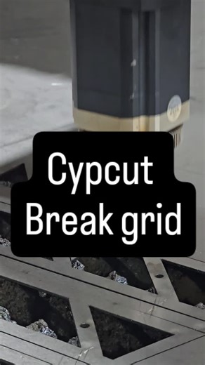 SRCNC on Instagram: "In Cypcut select the interior shapes you want segmented then on the Nest tab>Optimize>break grid choose your settings (how many lines you are wanting the scrap to be cut into) The primary purpose of the Break Grid function is to divide a large, complex interior shape or set of shapes into a structured grid of smaller elements without affecting the overall design. Think tip ups this cuts the large shape into smaller ones that fall down into the scrap bin."