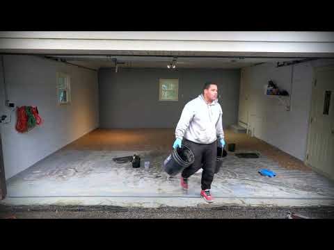 Watch This Nature Stone Garage Floor Transform