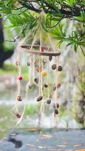 🌰I gave fallen acorns a new life：The Magic of a Handmade #woodscraft