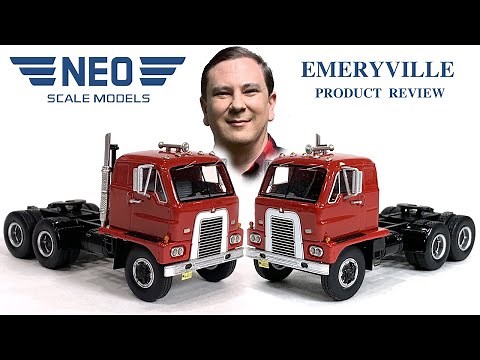 International Emeryville History Neo Scale Models 1:64th Scale DCOF-405 Truck Model Product Review