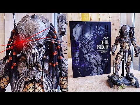 Hot Toys Alien Vs Predator Celtic Predator 2.0 Figure Review