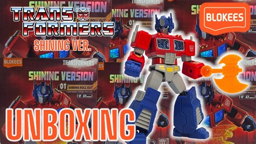 Transformer Blokees Shining Version 01 Unboxing & Epic First Impressions