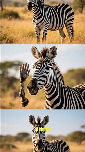 Zebra Facts for Kids 🦓 | Fun Animal Learning Video | Amazing Wild Animal Info