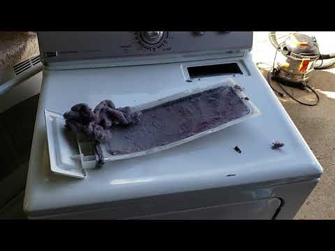 Proper way to maintenance you're Whirlpool / Maytag / Kenmore dryer