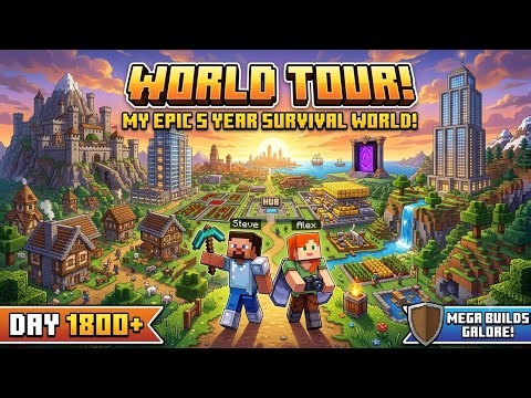 Minecraft World Tour...& I'm Starting SMP