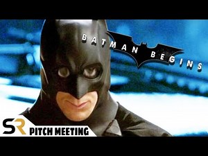 Batman Begins Pitch Meeting: Christian Bale's "Dark And Gritty" Caped Crusader