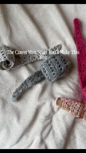 Lace Loop Scarf Crochet Pattern