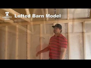 Take a Look at Liberty Sheds Lofted Barn Style