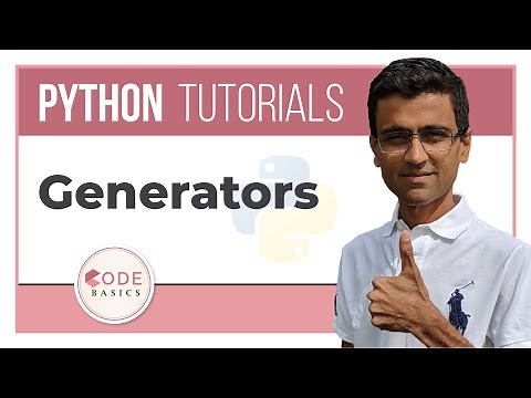 Python Tutorial - 22. Generators