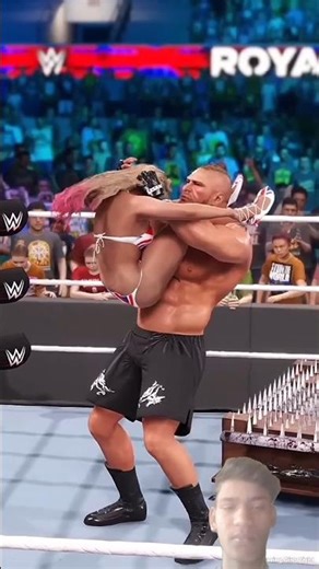 Brock Lesner Vs Alexa part 64 #professionalwrestling #wwewrestler