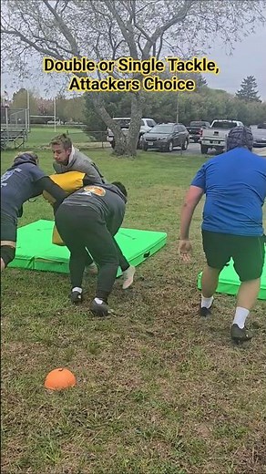 Rugby Tackle! Double or Single #rugby #rugbyunion #rugbyskills #tackling