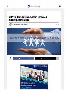 Provincial differences matter in 30-year term life insurance in Canada - SlideServe