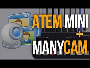 USING THE ATEM MINI WITH MANYCAM IS BEYOND SIMPLE - Quick Review and Setup