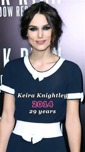 The evolution of Keira Knightley, who has been hailed as the queen of period drama, over the years.