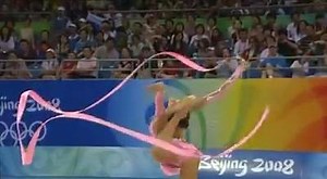 Here is the great ribbon routine of Evgenia Kanaeva in 2008 ❤ | Rhythmic Gymnastics