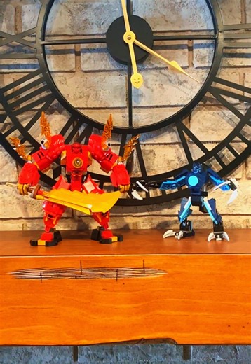 Kai's Elemental Fire Mech from Lego Ninjago