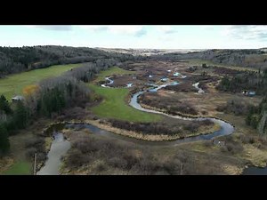 Shell Valley and River near Roblin, Manitoba