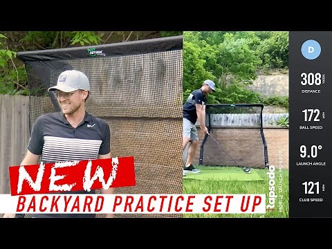4 Backyard Golf Practice Drills - Rapsodo MLM Net Mode