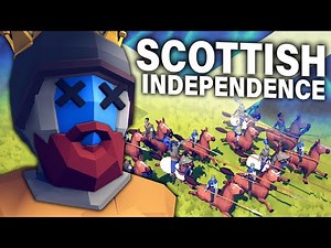BRUTAL Scottish Independence War! TABS battle England vs Scotland! Totally Accurate Battle Simulator