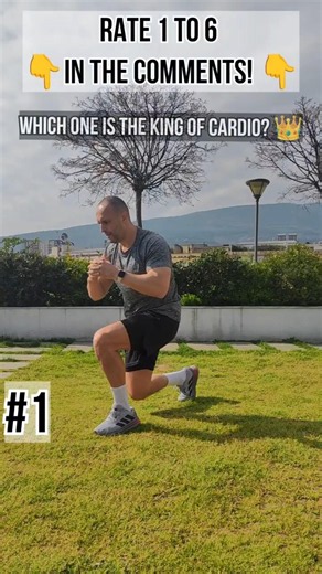 Which Cardio Exercise is the Hardest? (1-6) 🥵🔥 #coachdushan #cardioworkouts #enduranceexercise