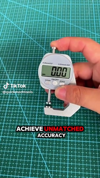 Compact & Reliable! 🎯📏 Get Consistent Thickness Measurements in Seconds #Tools #Thickness #Gauge #Fyp #Diy #Usa #QuickMechTools