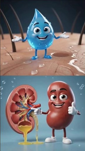 Where Does Water Go Inside Your Body? 💧🤯 | Skin, Blood & Kidneys Explained in 3D | Science Mind AI