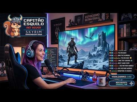 SKYRIM: A Jornada de um Estóico em Skyrim