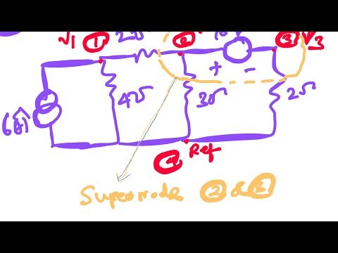 19 March 2026. Super node nodal Analysis problem circuits analysis refresh model. Class 86
