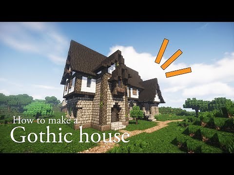 【Minecraft architecture】 How to make a simple Western-style house (plan)