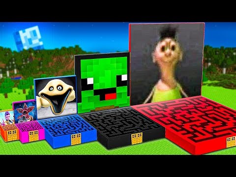 DU STIRBST, WENN DU *NEUE* HORROR LABYRINTH WÄHLST in Minecraft!
