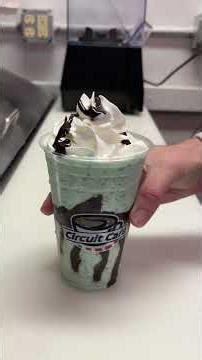 Come make our new Mint Java Chip Frappe with me! #circuitcafe #cincinnati #smallbusiness #coffeeshop