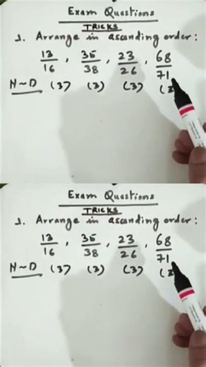 Fractions Close to 1 Trick 🔥Solve in Seconds #viralshorts
