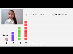 Why Sum of First n Odd Numbers Equals n² | Math Concept Explained Visually