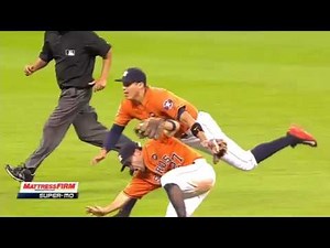 MLB | Outfield Collisions 2018 (BAD)