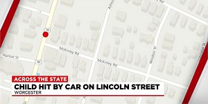 Child hit by car on Lincoln St. in Worcester