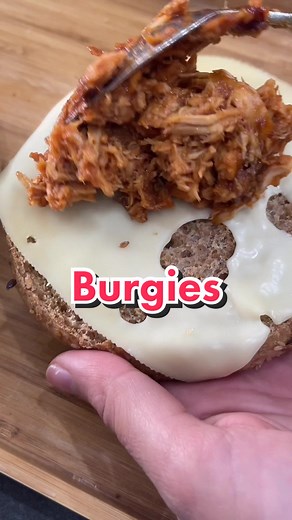 Diese Burgies sind 🔥🔥🔥🤝 #pulledchicken #tiktokfood #burger