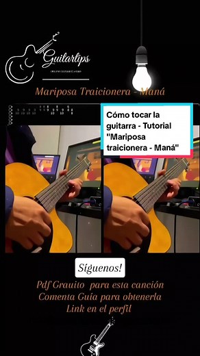 Cómo tocar la guitarra: Mariposa traicionera