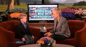 Tap dancer Luke Spring performs on ‘The Ellen DeGeneres Show’