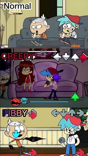 FNF The Loud House // Friday Night Funkin’ ALL Phases #familyguy #fnf #fridaynightfunkin #pibby