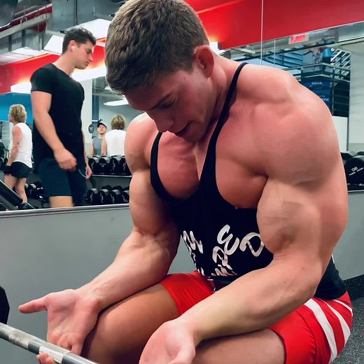 Forearm Workout Seated Barbell Wrist Curl - Training for Muscle Gains