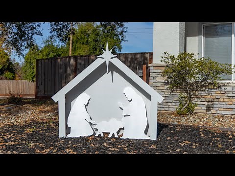 Christmas Nativity Scene | DIY Video | Christmas Decor