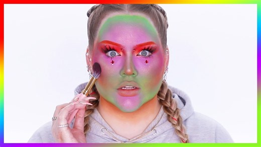 Random color generator makeup challenge!