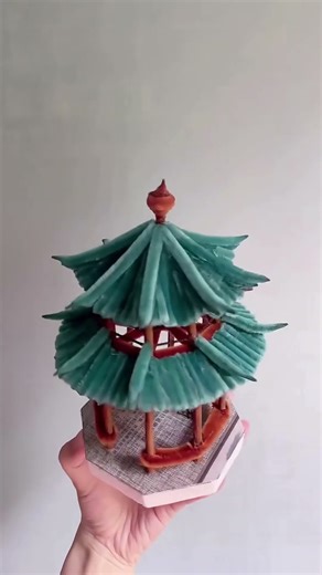 Pipe Cleaner Chinese Pavilion in 10 MINUTES! 😱 (No 3D Printer Needed)