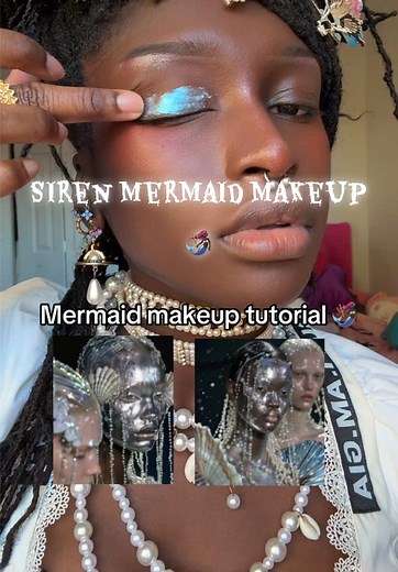 Whimsical Siren Mermaid Makeup Tutorial for All Skin Types