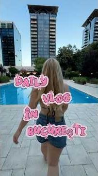 la piscina la ora 7 vlog🎀 #dailyvloging #bucuresti #pooltime