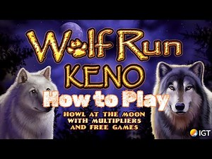 "How to Play Wolf Run Keno 🎰 | Full Tutorial + Bonus Feature Explained!"
